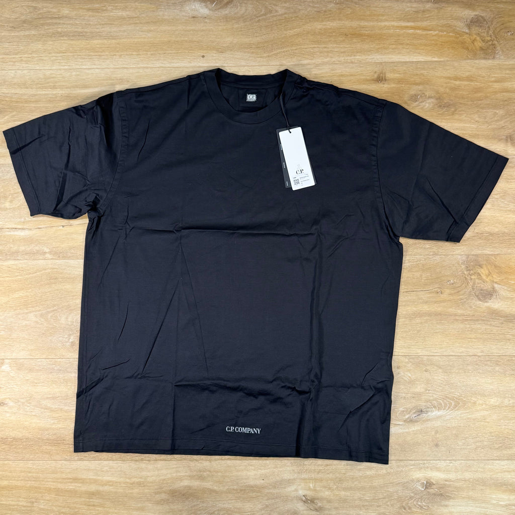 C.P. Company No Gravity Jersey T-Shirt in Black