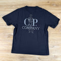 C.P. Company 1020 Jersey Embroidery T-Shirt in Black