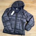 C.P. Company D.D. Shell Lens Puffer Jacket in Navy