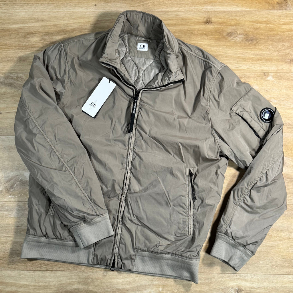 C.P. Company Nycra Lens Jacket in Fallen Rock - Beige