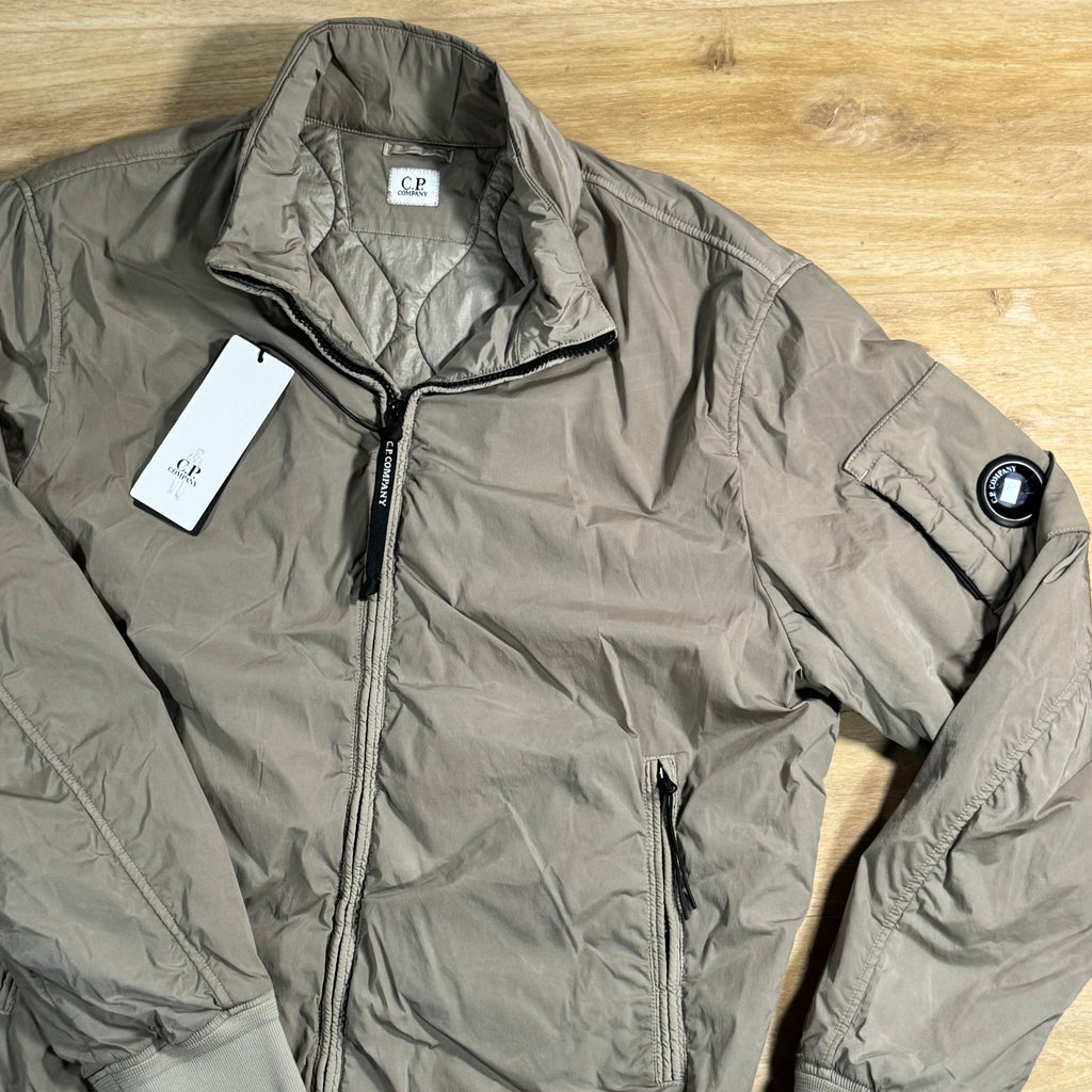 C.P. Company Nycra Lens Jacket in Fallen Rock - Beige