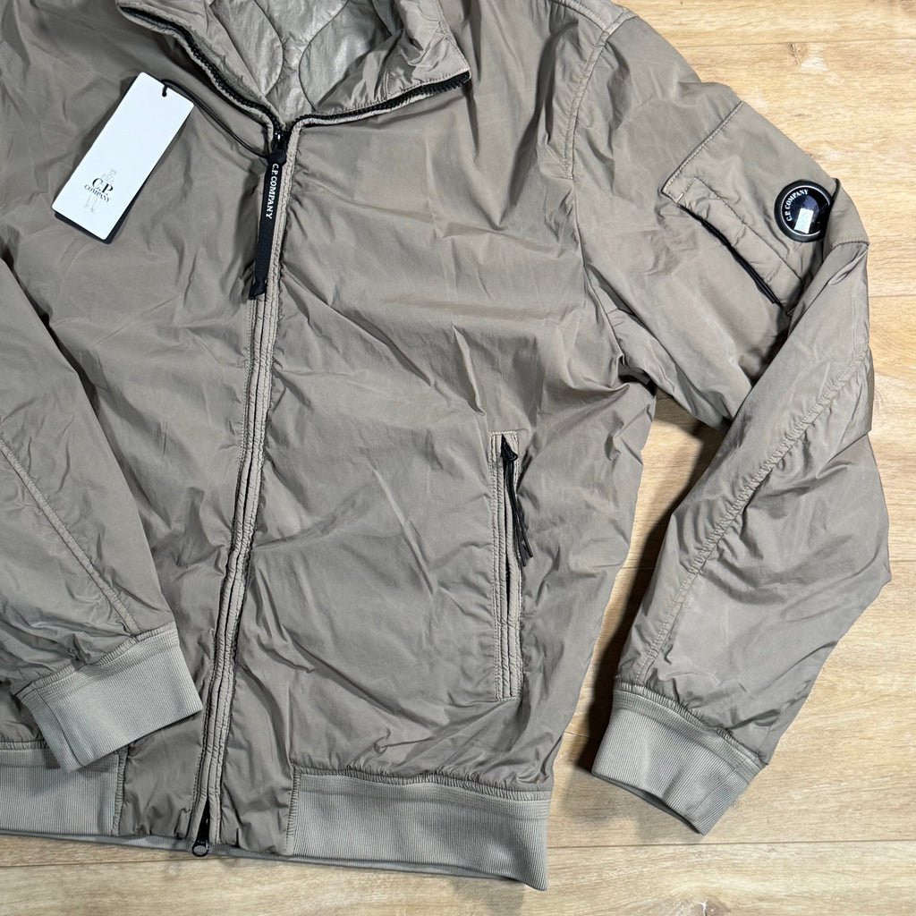 C.P. Company Nycra Lens Jacket in Fallen Rock - Beige