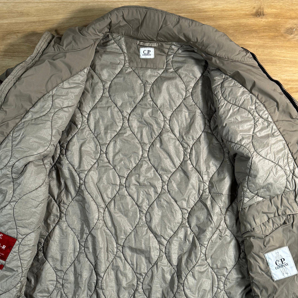 C.P. Company Nycra Lens Jacket in Fallen Rock - Beige