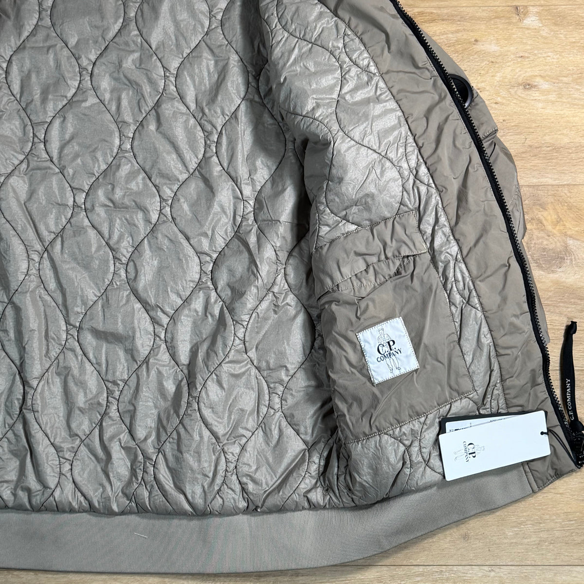 C.P. Company Nycra Lens Jacket in Fallen Rock - Beige