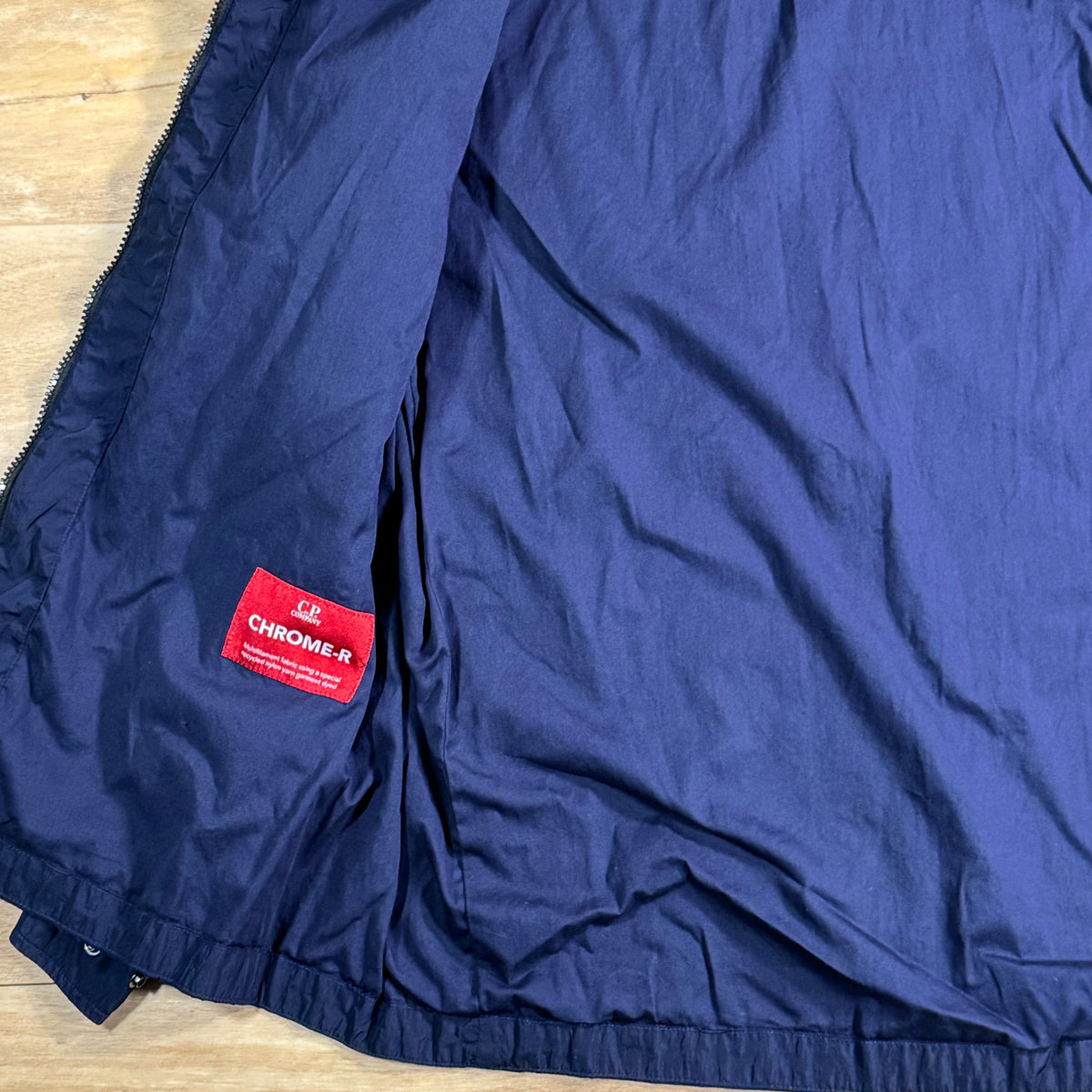 C.P. Company Chrome-R Chest Pocket Lens Overshirt in Peacoat - Blue
