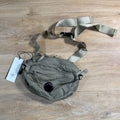 C.P. Company Nylon B Lens Waist Bag in Fallen Rock - Beige