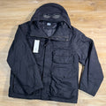C.P. Company T-Flatt Padded Goggle Jacket in Black