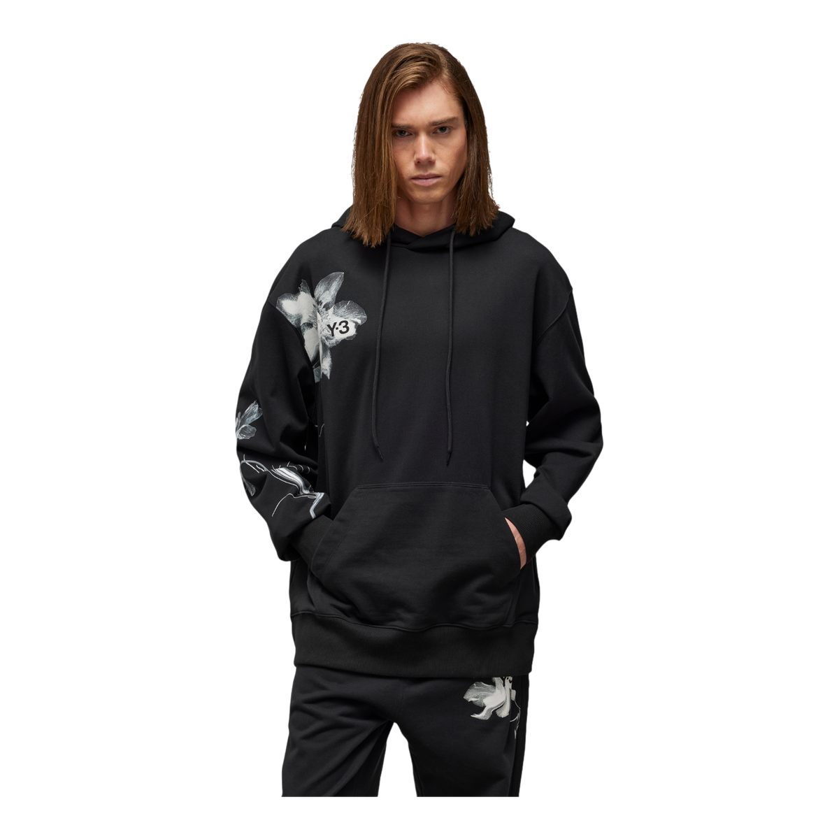 adidas Y-3 GFX Ft Hoodie Black IN4335