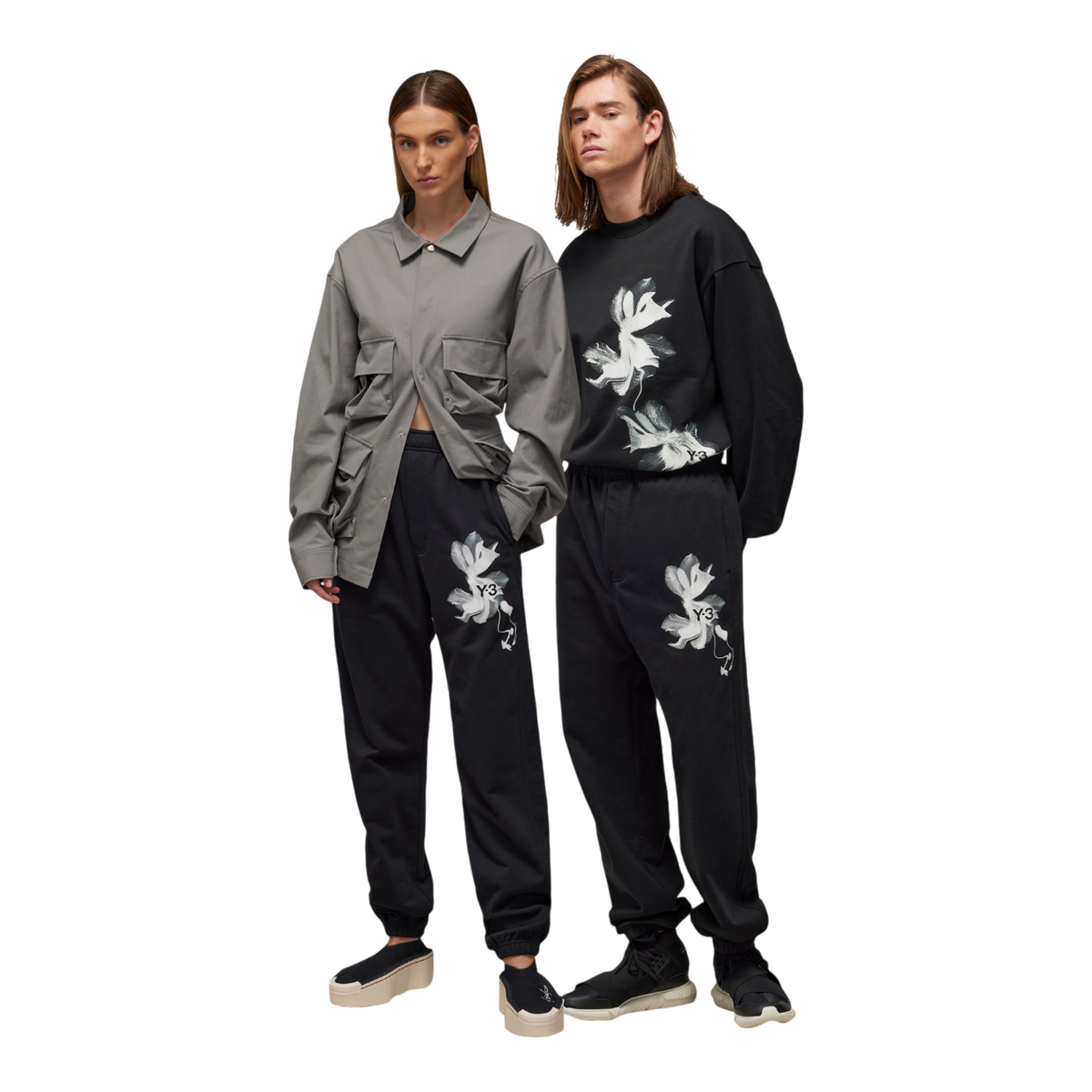 adidas Y-3 GFX FT Pants Black IN4339