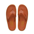 Island Slipper Men's Thong Leather Whiskey