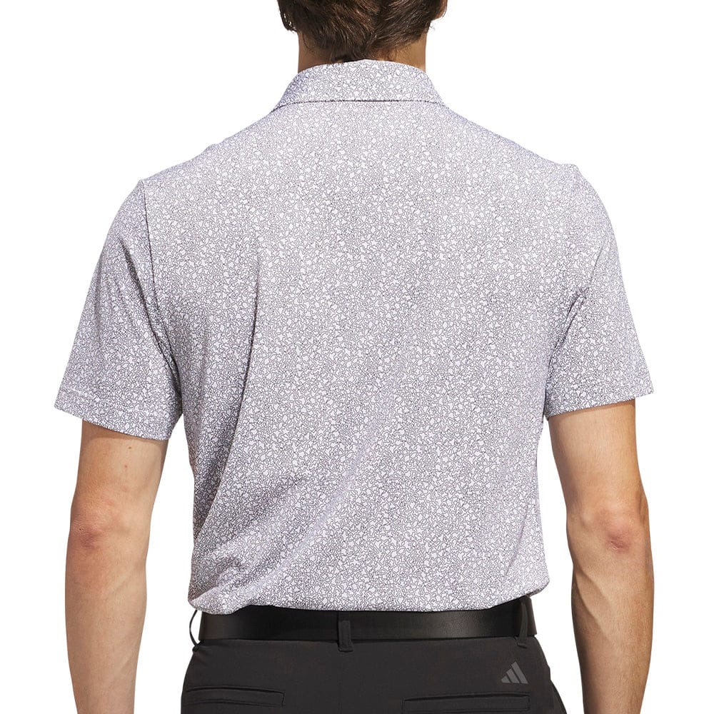 adidas Ultimate365 Mini Bunker Polo Shirt - White/Black