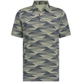 adidas Ultimate365 Speed Stripe Polo Shirt - Collegiate Navy/Powder Yellow