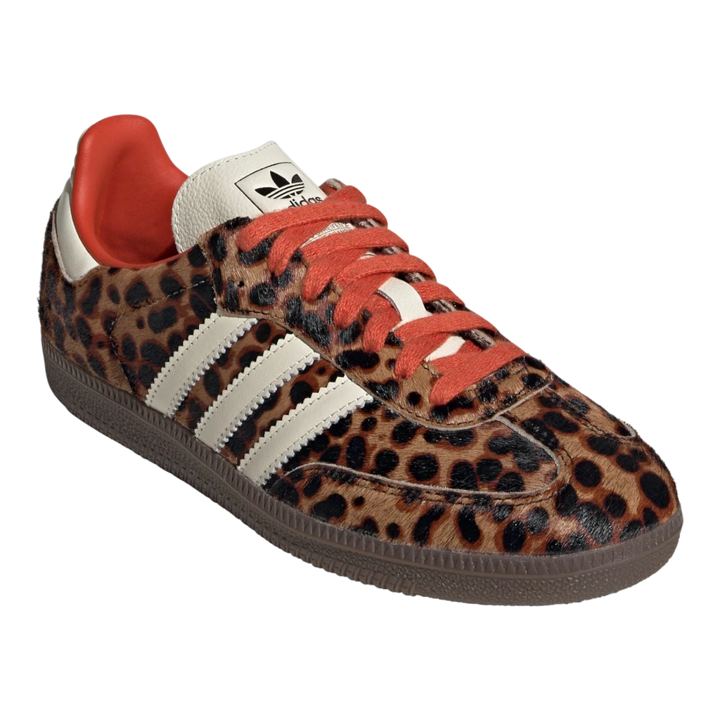 adidas Samba OG Red Leopard Women JI2734