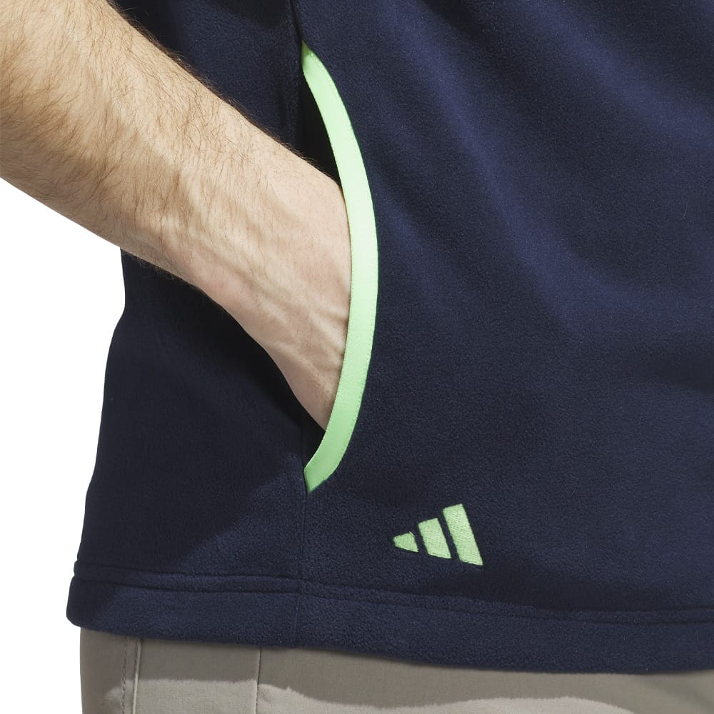 adidas Ultimate365 Fleece Hoodie Full-Zip Vest - Collegiate Navy
