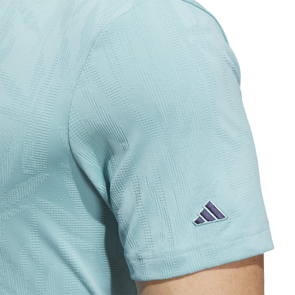 adidas Go-to Textured Polo Shirt - Mint Ton