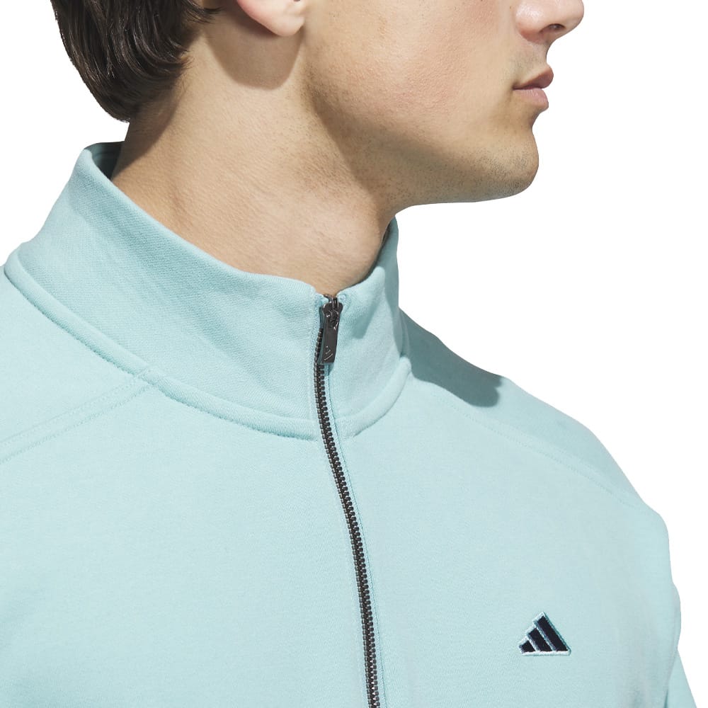 adidas Go-to Heritage Loose Quarter-Zip - Mint Ton