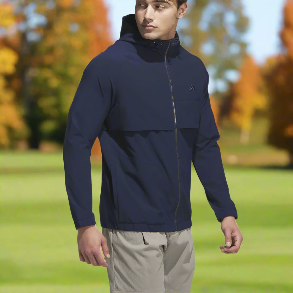adidas Go-to Full-Zip Windbreaker - Collegiate Navy
