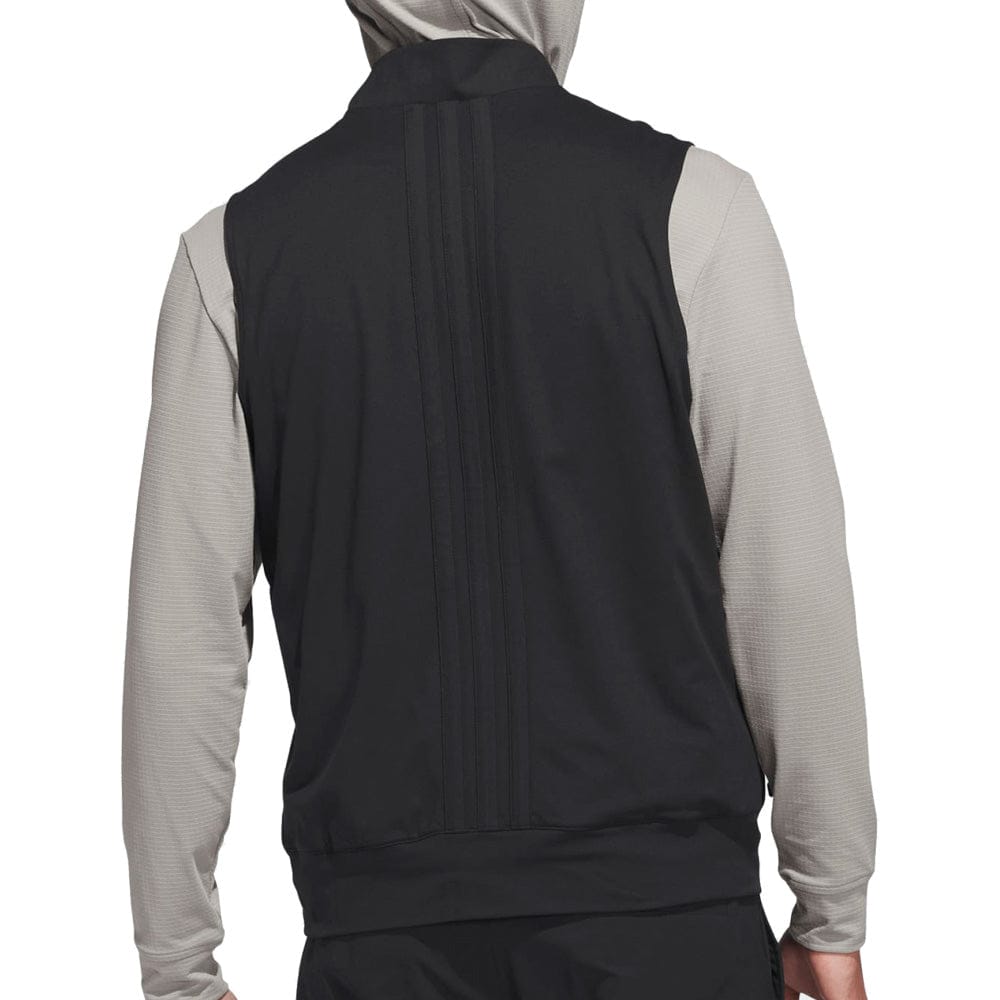 adidas Ultimate365 Tour Full Zip Vest - Black