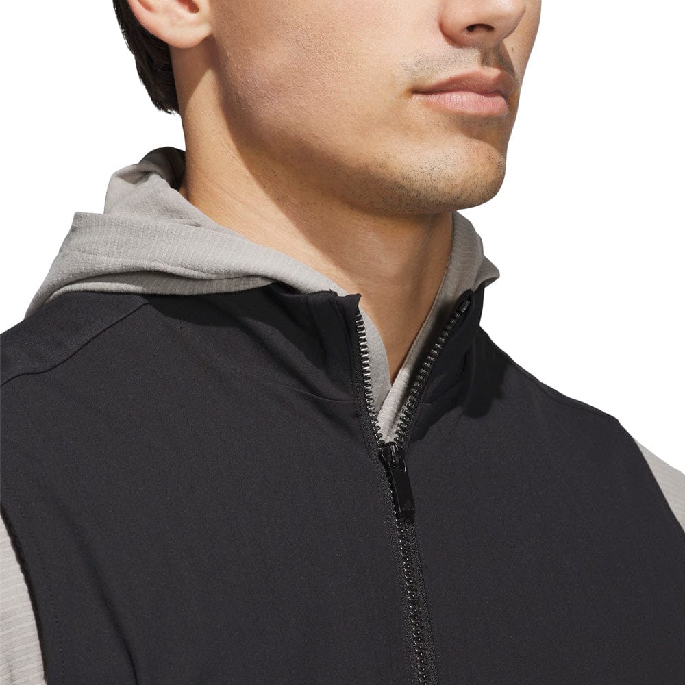 adidas Ultimate365 Tour Full Zip Vest - Black