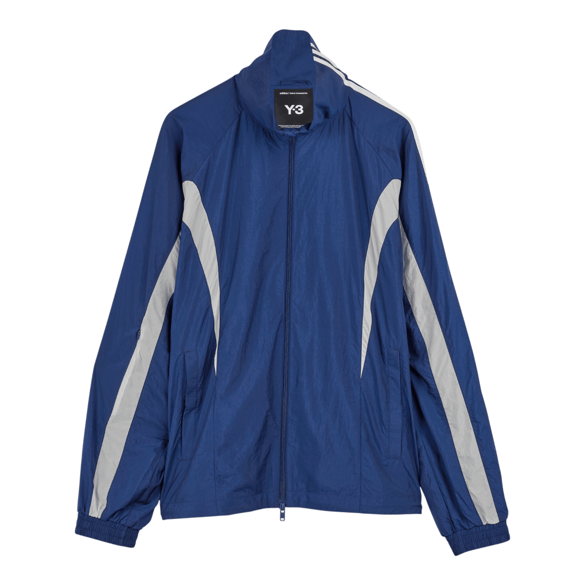 adidas Y3 3-Stripes Nylon Shell Jacket Dark Blue JM7788
