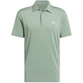 adidas Ultimate365 Solid LC Polo Shirt - Silver Green
