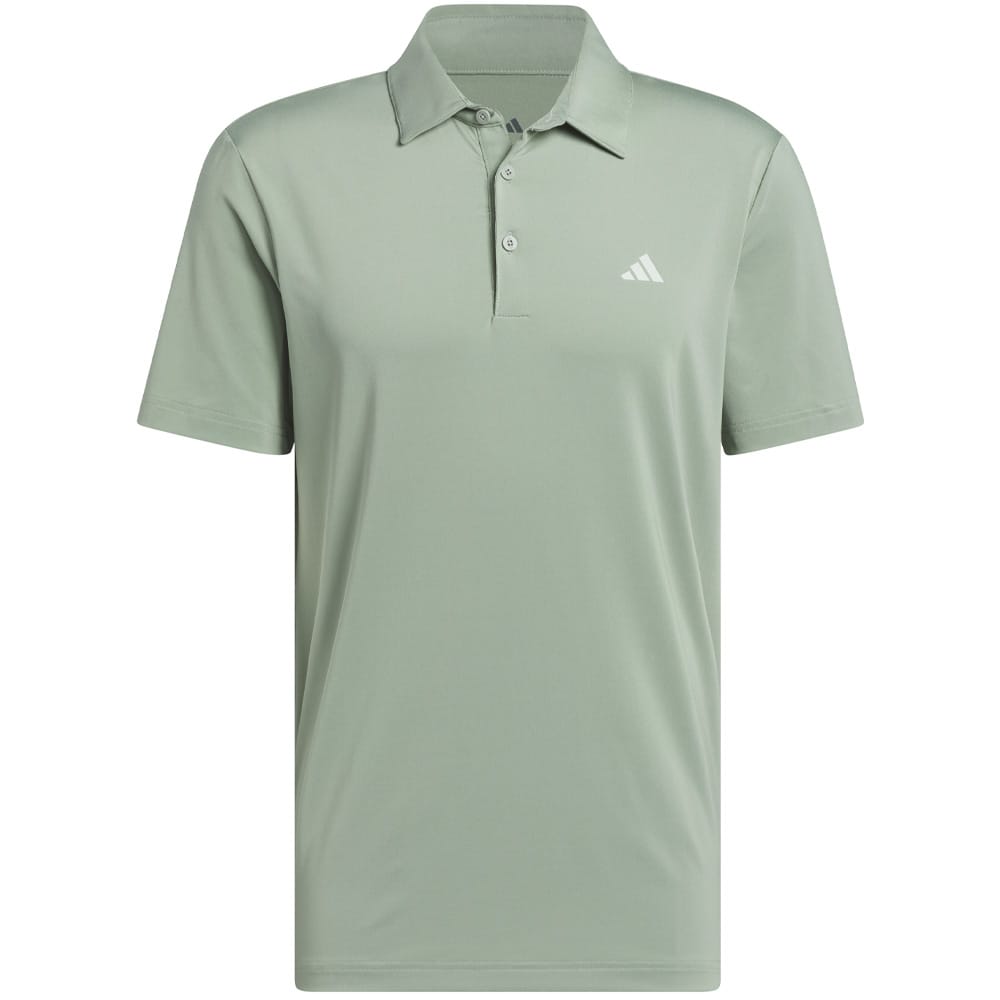 adidas Ultimate365 Solid LC Polo Shirt - Silver Green