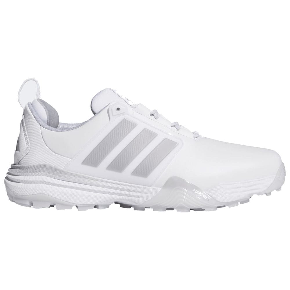 adidas Adipower 26 Waterproof Spikeless Shoes - Cloud White/Silver Met./Halo Silver