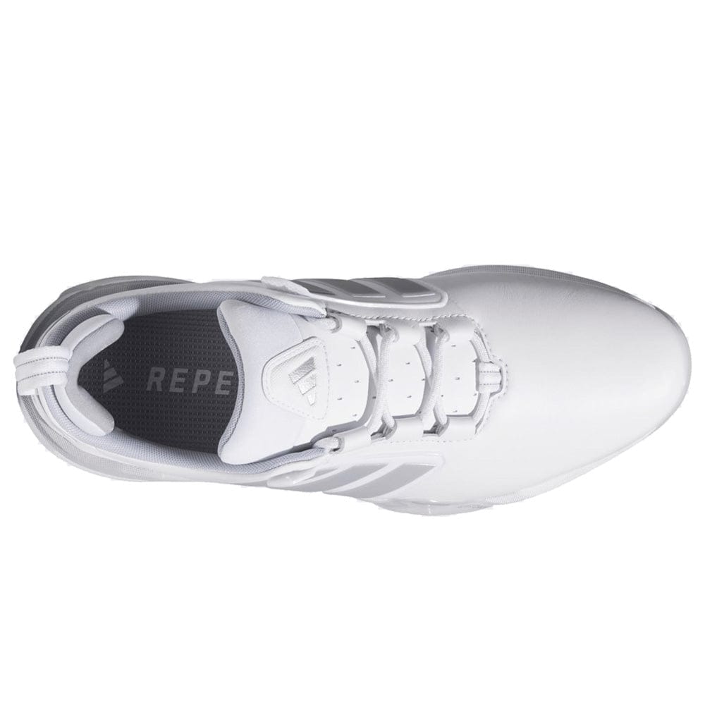adidas Adipower 26 Waterproof Spikeless Shoes - Cloud White/Silver Met./Halo Silver