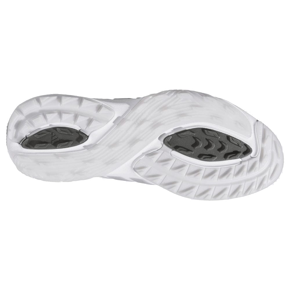 adidas Adipower 26 Waterproof Spikeless Shoes - Cloud White/Silver Met./Halo Silver