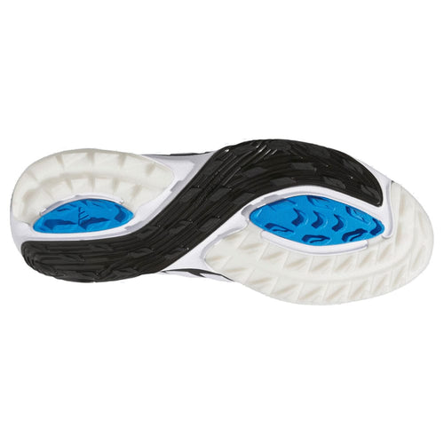 adidas Adipower 26 Waterproof Spikeless Shoes - Cloud White/Core Black/Lucid Ray Blue