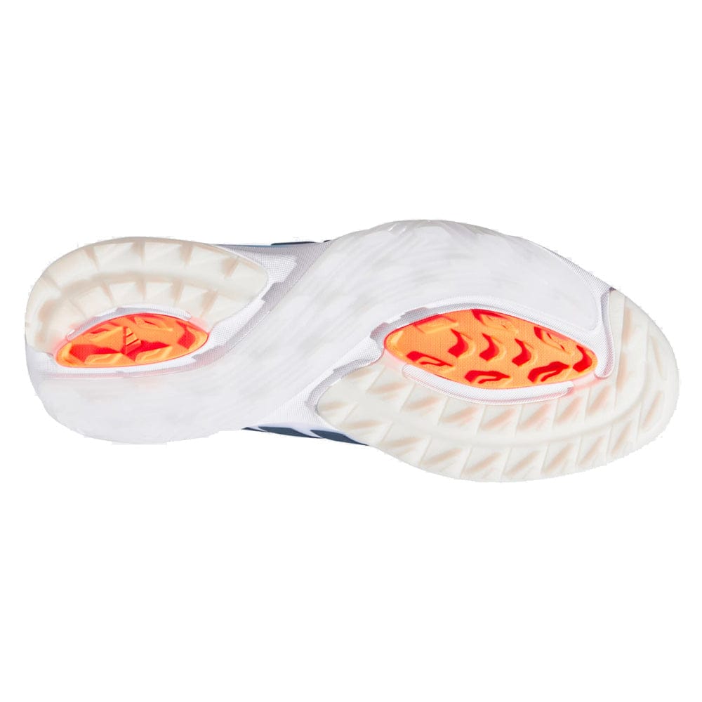 adidas Adipower 26 Waterproof Spikeless Shoes - Cloud White/Collegiate Navy/Lucid Orange