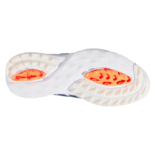 adidas Adipower 26 Waterproof Spikeless Shoes - Cloud White/Collegiate Navy/Lucid Orange