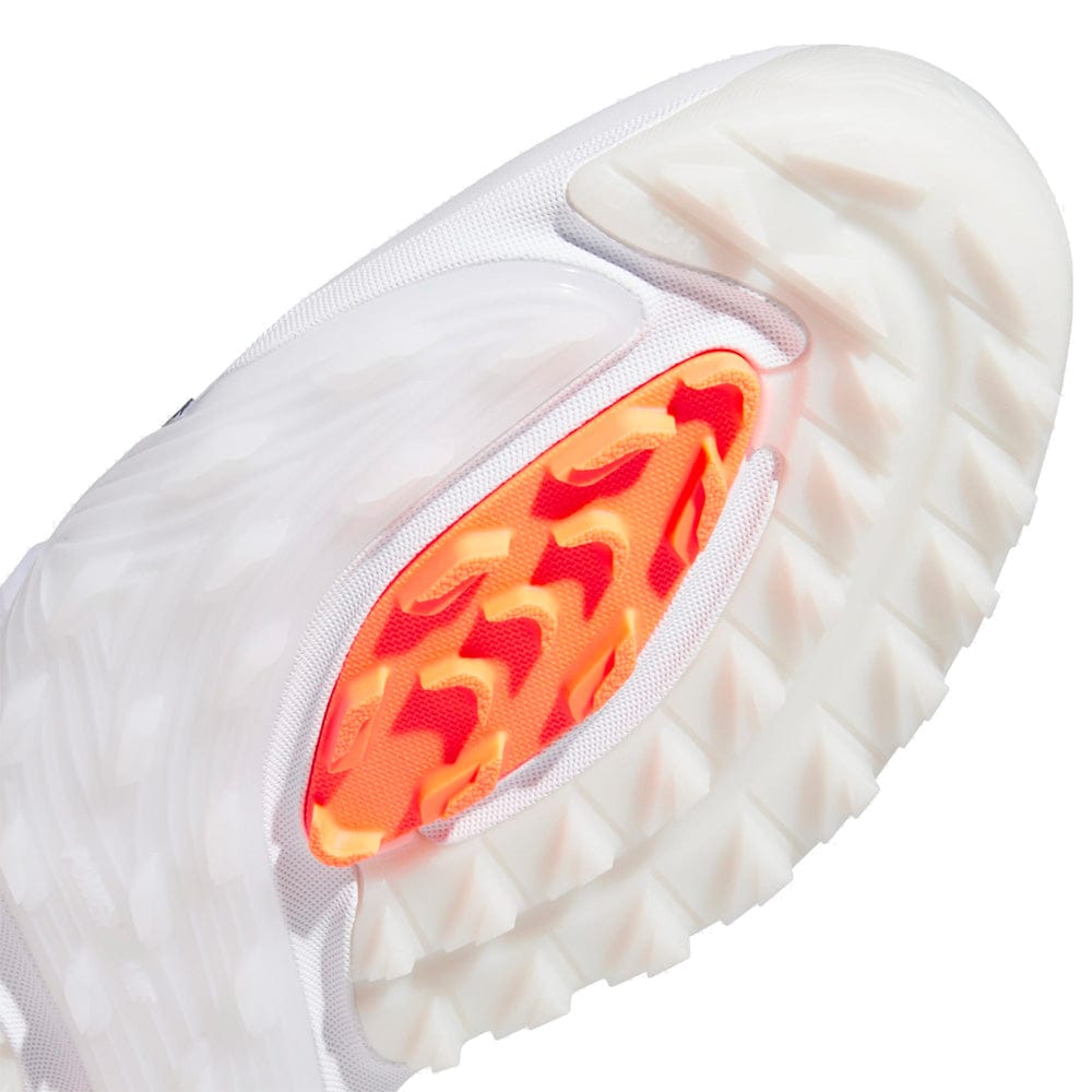 adidas Adipower 26 Waterproof Spikeless Shoes - Cloud White/Collegiate Navy/Lucid Orange