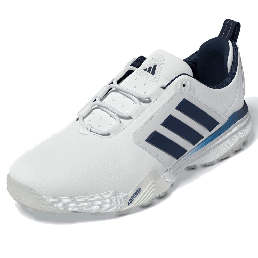 adidas Adipower 26 Waterproof Spikeless Shoes - Cloud White/Collegiate Navy/Lucid Orange