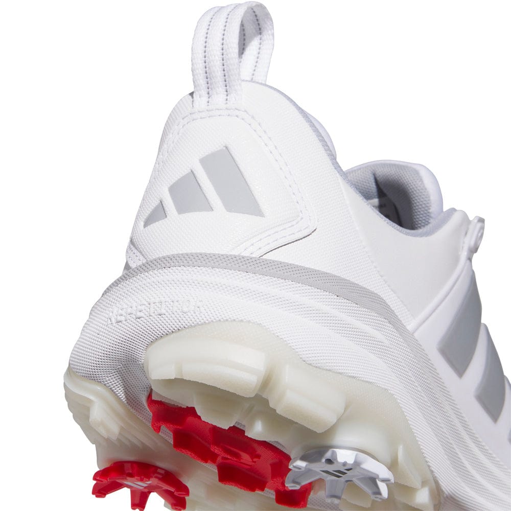 adidas Adipower 26 Waterproof Spiked Shoes - Cloud White/Silver Met./Halo Silver