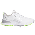 adidas R2C Boa Waterproof Spiked Shoes - Cloud White/Silver Met./Lucid Lemon