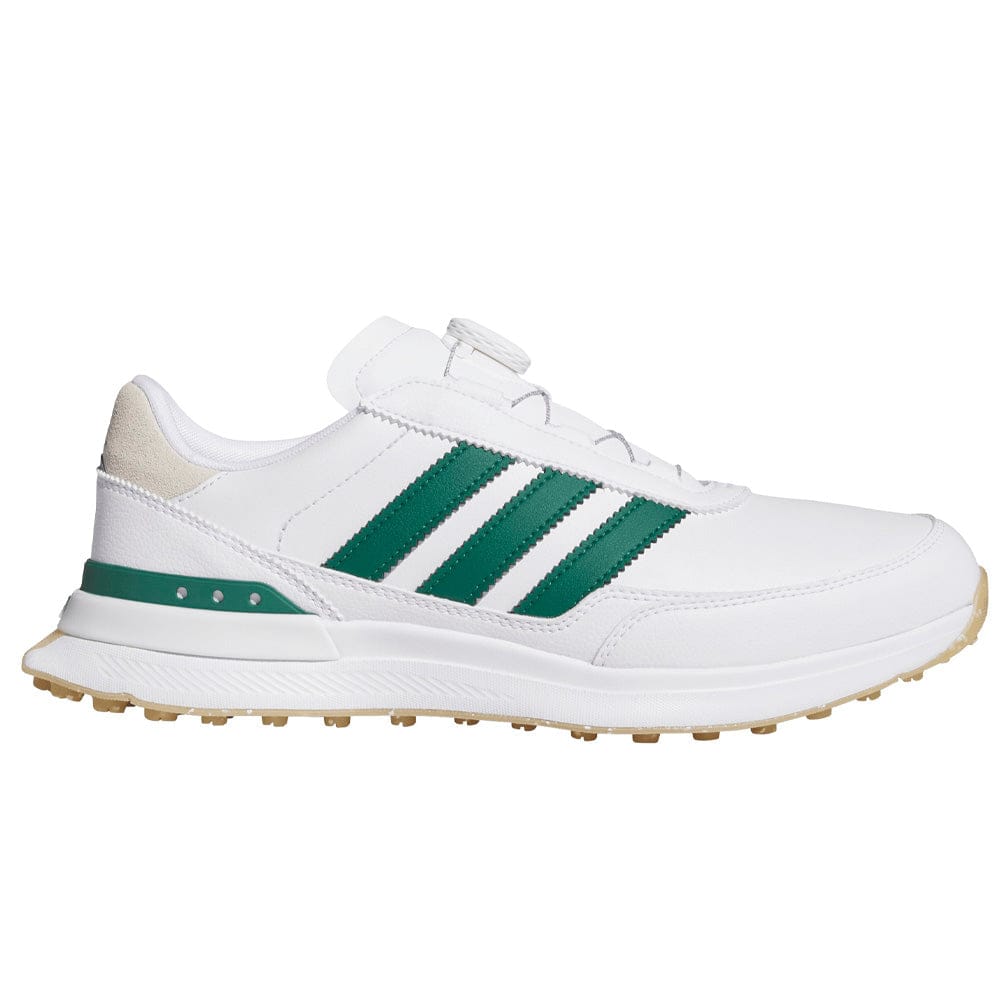 adidas S2G 26 Boa Waterproof Spikeless Shoes - Cloud White/Collegiate Green/Gum 3