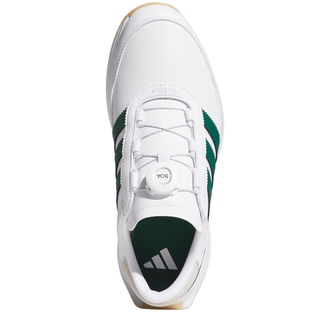 adidas S2G 26 Boa Waterproof Spikeless Shoes - Cloud White/Collegiate Green/Gum 3