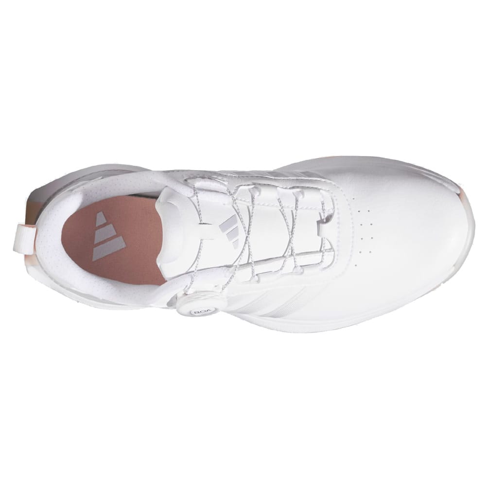 adidas R2G Boa Ladies Waterproof Spiked Shoes - White/Footwear White/Silver Metallic