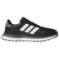 adidas S2G 26 Leather Waterproof Spikeless Shoes - Core Black/Cloud White/Grey Four