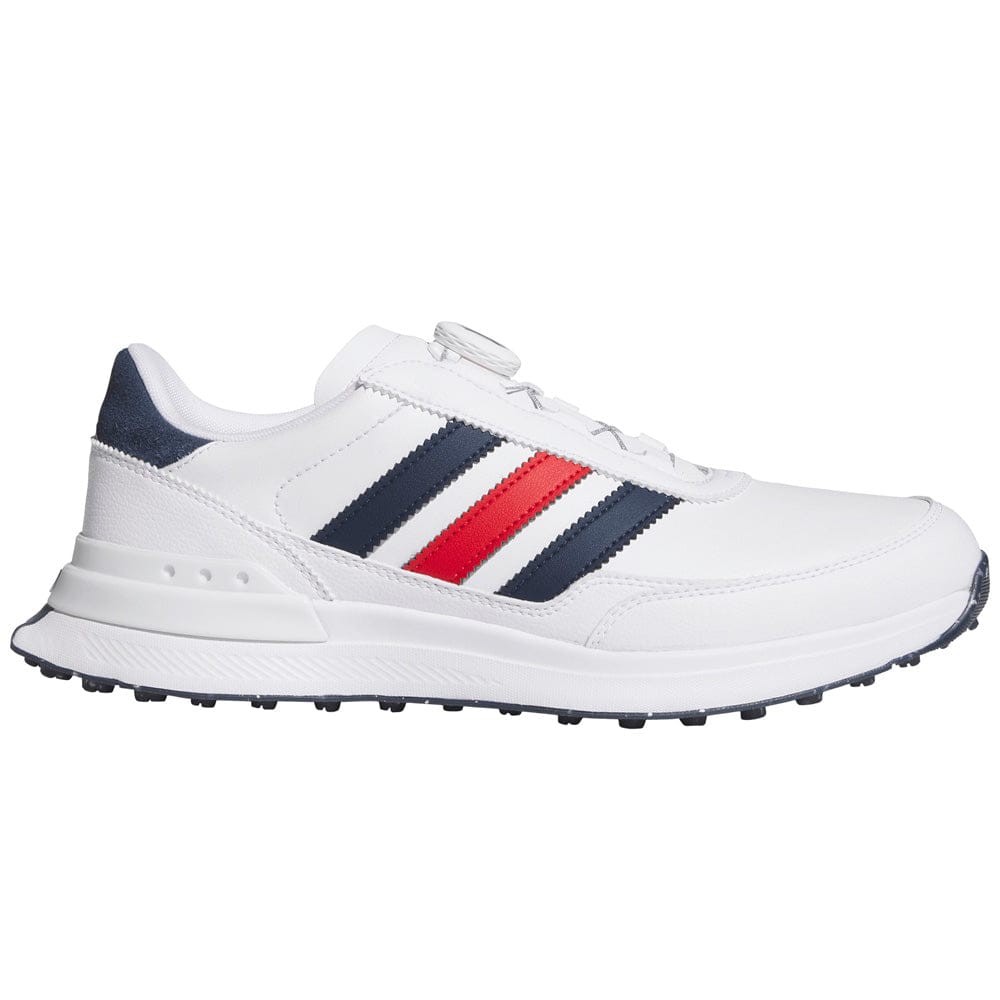 adidas S2G 26 Boa Waterproof Spikeless Shoes - Cloud White/Collegiate Navy/Better Scarlet