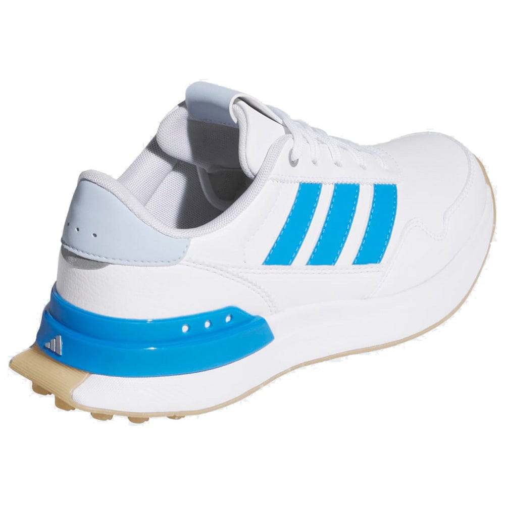 adidas S2G 26 Junior Waterproof Spikeless Golf Shoes - Cloud White/Lucid Ray Blue/Crystal Sky