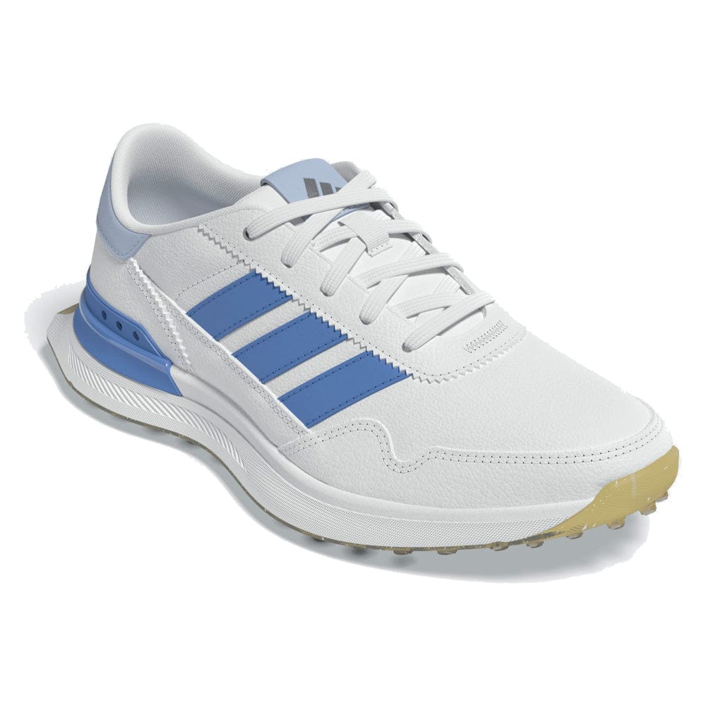 adidas S2G 26 Junior Waterproof Spikeless Golf Shoes - Cloud White/Lucid Ray Blue/Crystal Sky