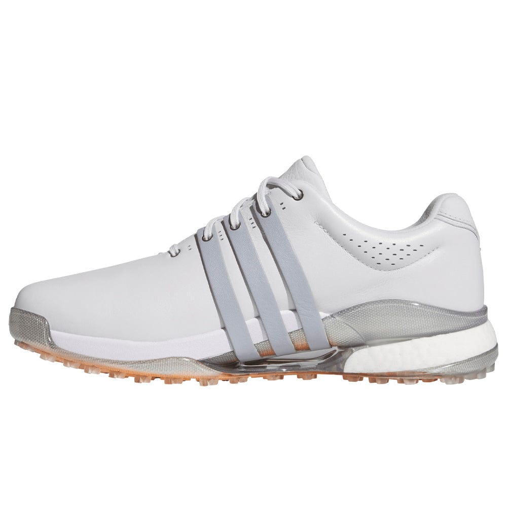 adidas Tour360 25 Waterproof Spikeless Shoes - Dash Grey/Halo Silver/Lucid Orange