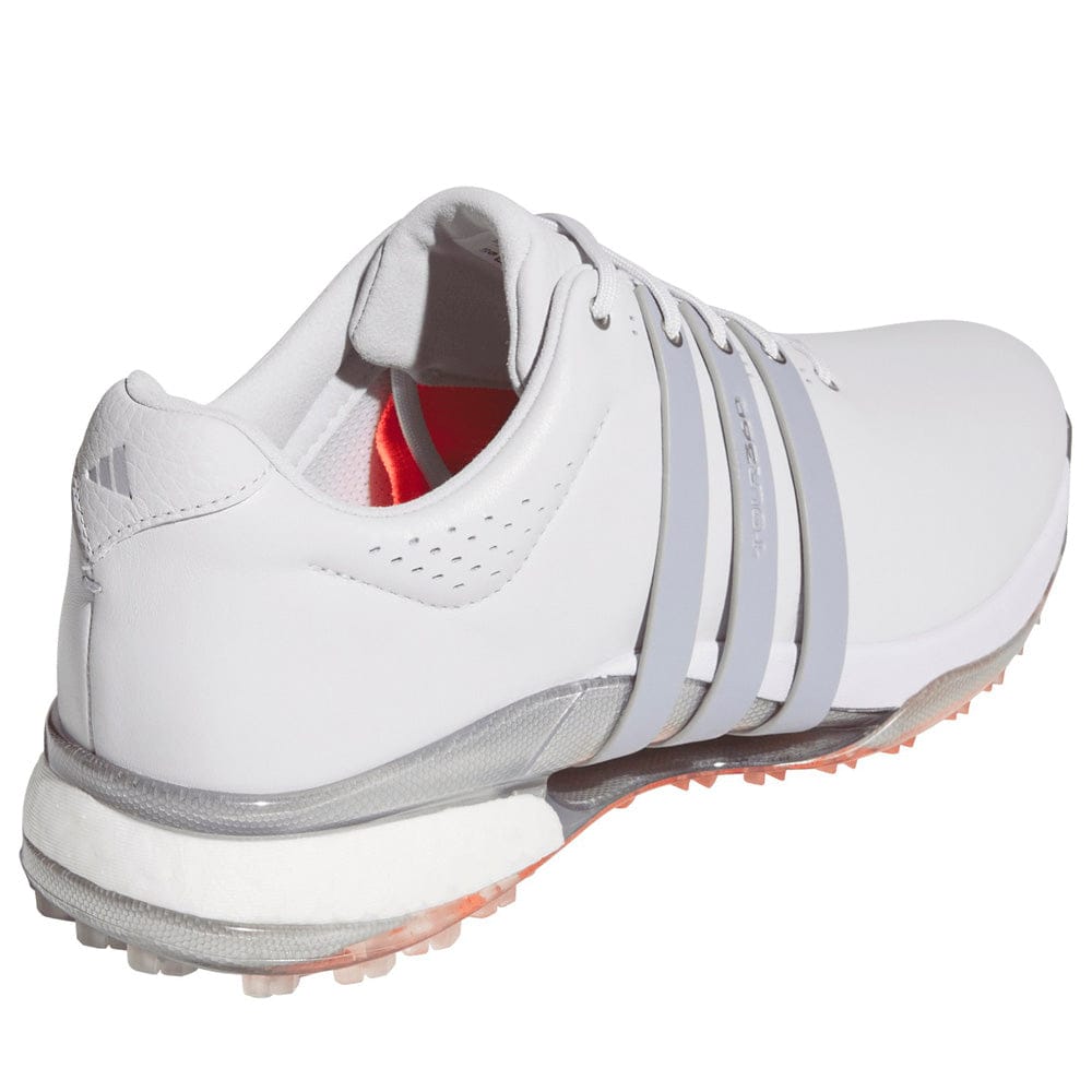 adidas Tour360 25 Waterproof Spikeless Shoes - Dash Grey/Halo Silver/Lucid Orange