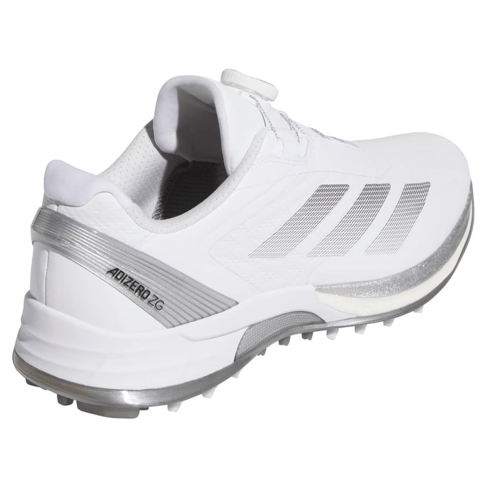 adidas Adizero Zg Boa Low Cut Waterproof Spikeless Shoes - Cloud White/Iron Met./Silver Met.