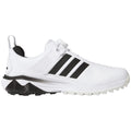 adidas Adipower 26 Boa Waterproof Spikeless Shoes - Cloud White/Core Black/Silver Met.