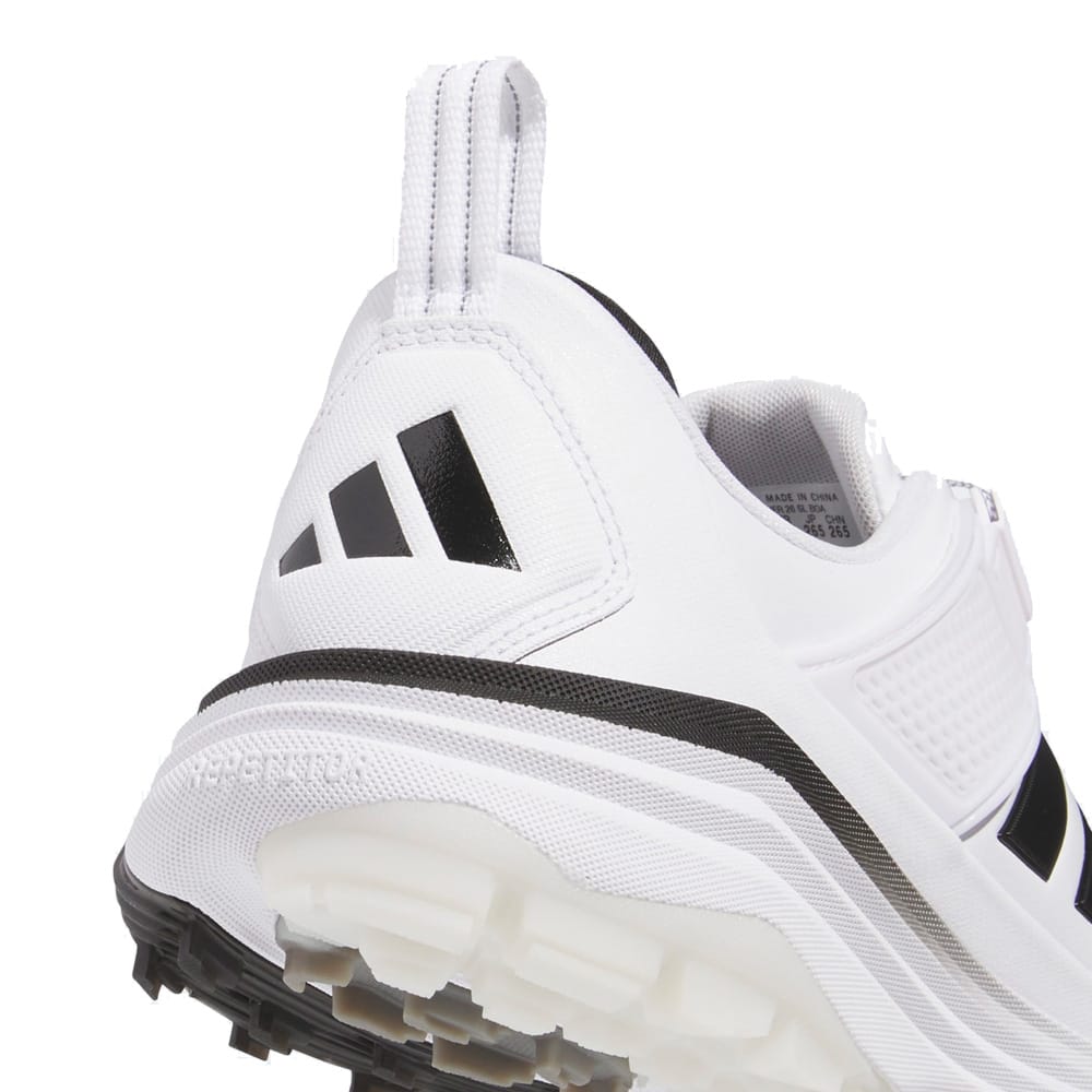 adidas Adipower 26 Boa Waterproof Spikeless Shoes - Cloud White/Core Black/Silver Met.