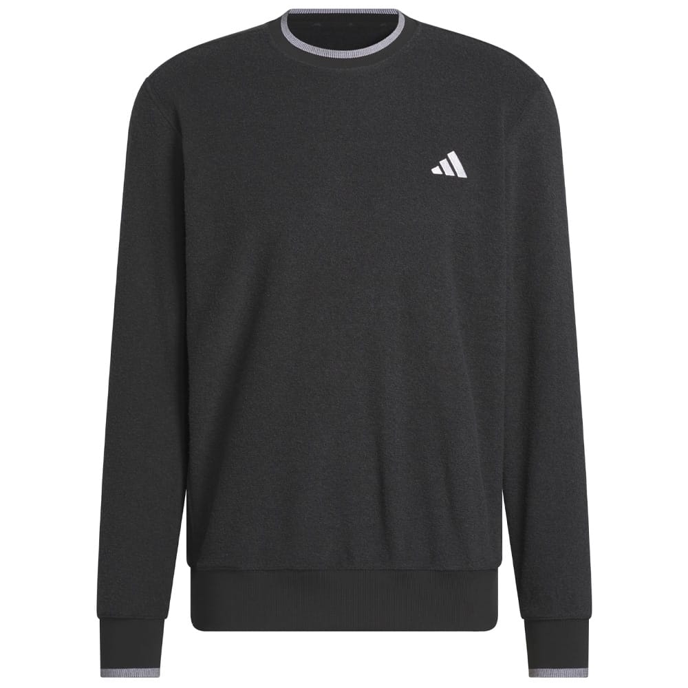 adidas Ultimate365 Tour Crewneck Sweatshirt - Black