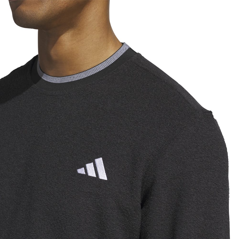 adidas Ultimate365 Tour Crewneck Sweatshirt - Black